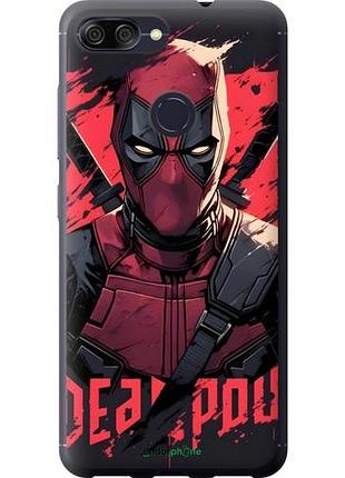 Чехол на asus zenfone max plus m1 zb570tl дэдпул, deadpool асус зенфон макс плюс м1 зетб570тл