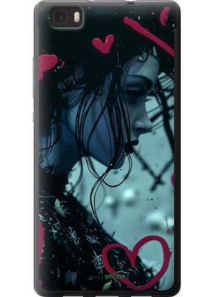 Чехол на huawei ascend p8 lite xo love v2 "6057u-126-10746"