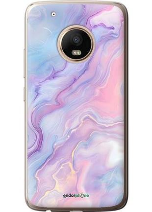 Чехол на motorola moto g5 plus нежный мрамор моторола мото г5 плюс