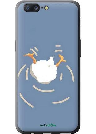 Чехол на oneplus 5 смешная утка, гусь 1+ 5