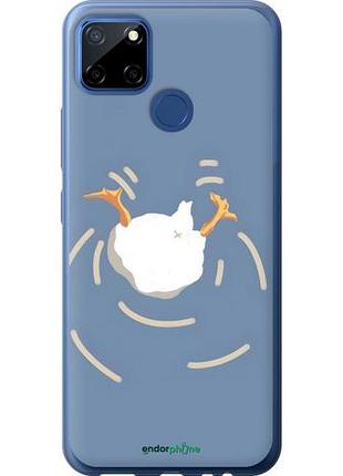 Чохол на realme 7i гусак пірнає