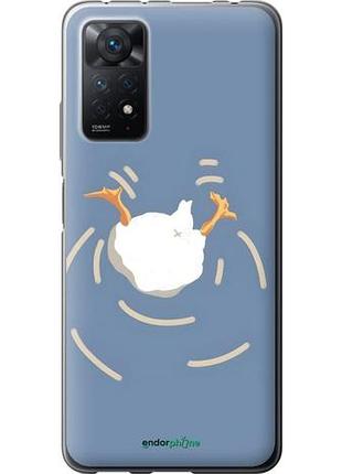 Чехол на xiaomi redmi note 11 pro смешная утка, гусь сяоми редми ноут 11 про