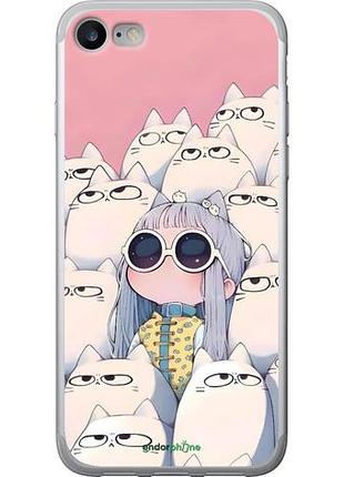 Чохол на iphone se 2022 малюка з котами