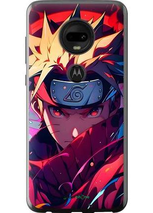 Чехол на motorola moto g7 наруто naruto моторола мото г7