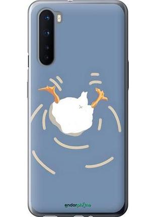 Чохол на oneplus nord гусак пірнає