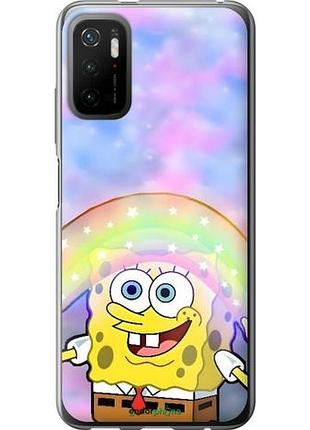 Чохол на xiaomi redmi note 10t спанч боб