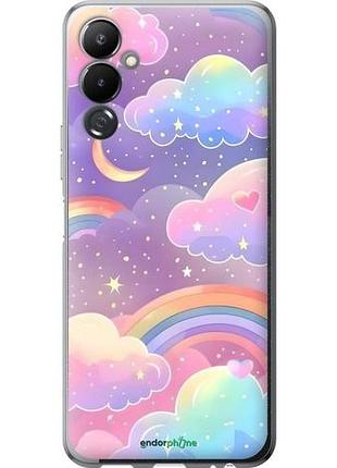 Чохол на tecno pova 4 lg7n хмари та веселка