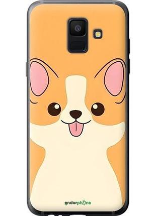 Чехол на samsung galaxy a6 2018 милый пес самсунг а6 2018