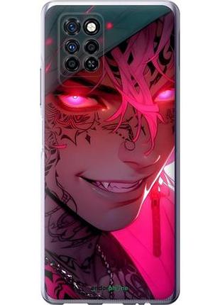 Чехол на infinix note 10 pro аниме демон 3 инфикс ноут 10 про3