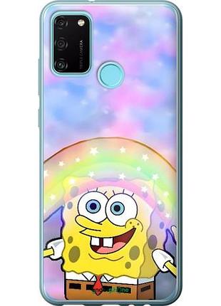 Чехол на huawei honor 9a спанч боб, sponge bob хуавей хонор 9а