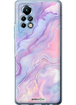 Чехол на infinix note 11 pro нежный мрамор инфикс ноут 11 про