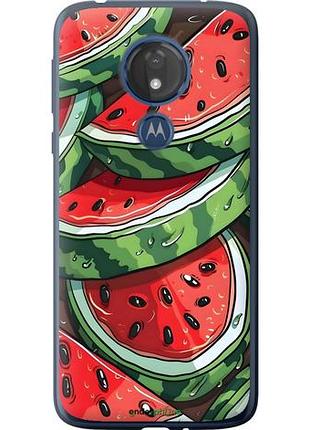 Чехол на motorola moto g7 power арбуз моторола мото г7 повер