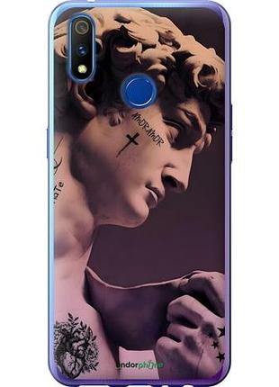 Чехол на realme 3 pro давид