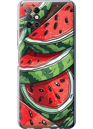 Чехол на infinix note 8 арбуз инфикс ноут 8