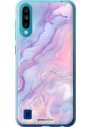 Чехол на zte blade a7 2020 нежный мрамор зте блейд а7 2020