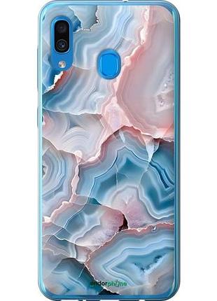 Чехол на samsung galaxy a20 2019 a205f мрамор