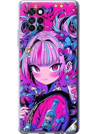 Чехол на infinix note 10 pro аниме милаха
