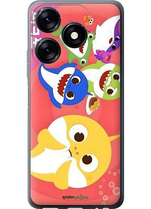 Чохол на tecno spark 10c бейбі шаркс