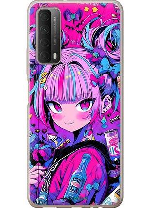 Чехол на huawei p smart 2021 аниме милаха хуавей п смарт 2021