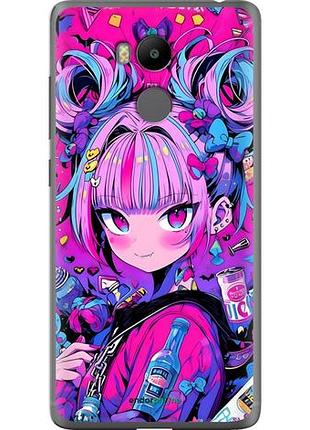 Чехол на xiaomi redmi 4 prime аниме милаха сяоми редми 4 прайм