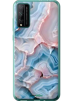 Чехол на huawei honor play 4t pro мрамор хуавей хонор плей 4т про