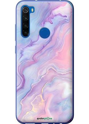 Чехол на xiaomi redmi note 8t нежный мрамор сяоми редми ноут 8т