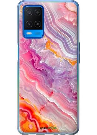 Чехол на oppo a54 мрамор 2 оппо а542
