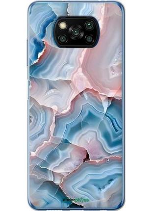 Чехол на xiaomi poco x3 pro мрамор