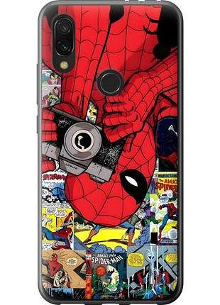 Чехол на xiaomi redmi 7 человек паук, spiderman 2 сяоми редми 7 2