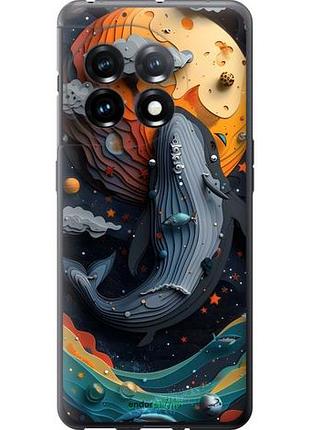Чехол на oneplus 11 кит в космосе 1+ 11