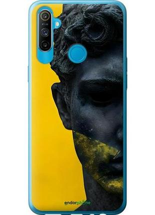 Чехол на realme c3 статуя арт