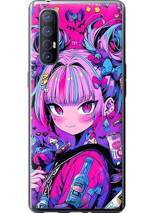 Чехол на oppo reno 3 pro аниме милаха оппо рено 3 про