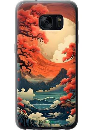 Чехол на samsung galaxy s7 g930f природа японии самсунг с7 г930ф