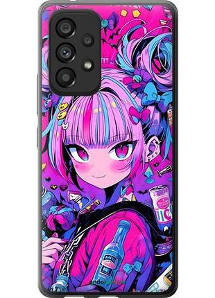 Чехол на samsung galaxy a53 a536e аниме милаха