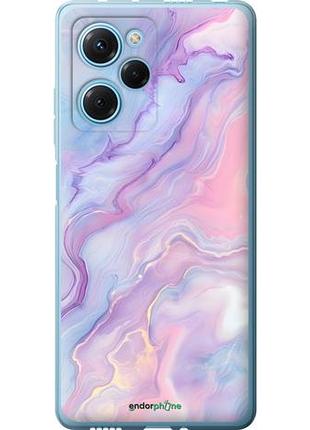 Чохол на xiaomi poco x5 pro 5g ніжний мармур