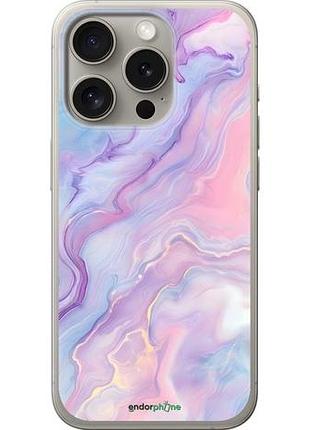 Чехол на iphone 15 pro нежный мрамор айфон 15 про