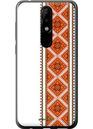 Чохол на nokia 5.1 plus вишиванка 25 "593u-1543-10746"