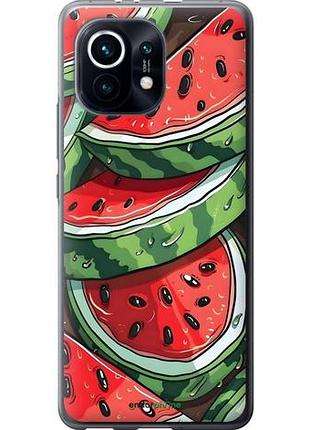 Чехол на xiaomi mi 11 арбуз сяоми ми 11