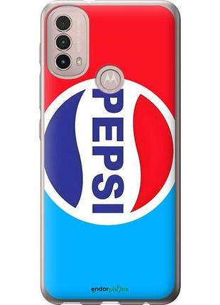 Чехол на motorola e40 пепси