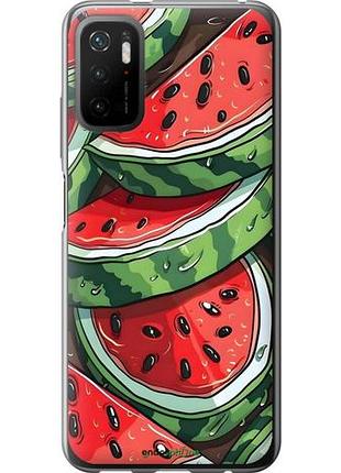Чехол на xiaomi poco m3 pro арбуз сяоми поко м3 про