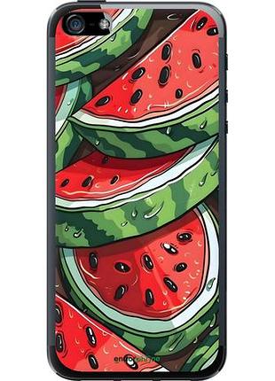 Чехол на iphone se арбуз