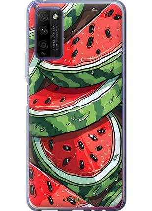Чехол на huawei honor 30 lite арбуз хуавей хонор 30 лайт