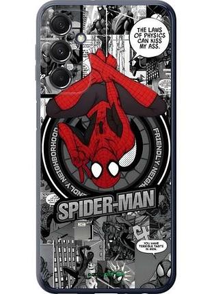Чехол на samsung galaxy m34 5g человек паук, spiderman самсунг м34 5г