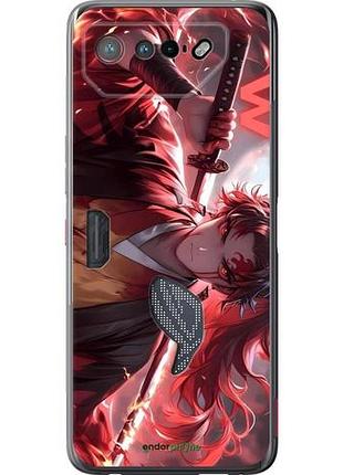 Чехол на asus rog phone 7 аниме самурай асус рог фон 7