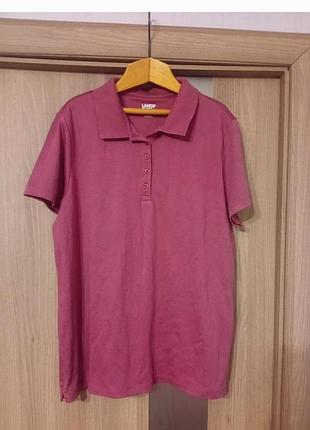 Новая мужская футболка поло l-xl коттон 100%