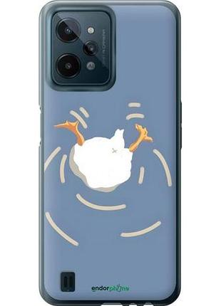 Чехол на realme c31 смешная утка, гусь риалми с31