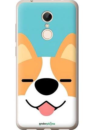 Чехол на xiaomi redmi 5 забавный корги сяоми редми 5