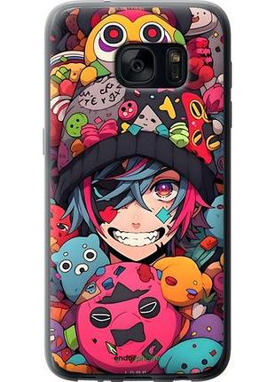 Чехол на samsung galaxy s7 g930f аниме парень