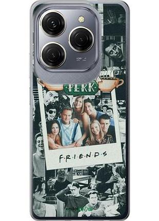 Чехол на tecno spark 20 pro друзья friends текно спарк 20 про