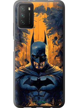 Чехол на xiaomi poco m3 бетмен, batman сяоми поко м3